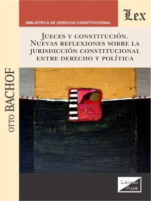 cover image of Jueces y constitución
